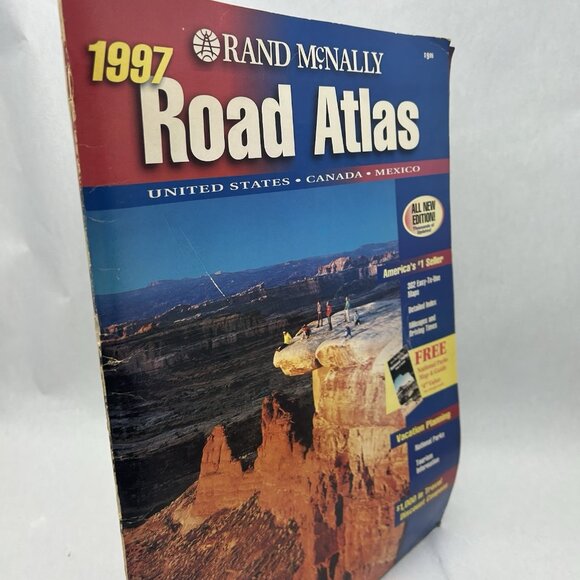 Rand McNally Road Atlas 1997 [paperback] Rand McNally & Company - Picture 2 of 4